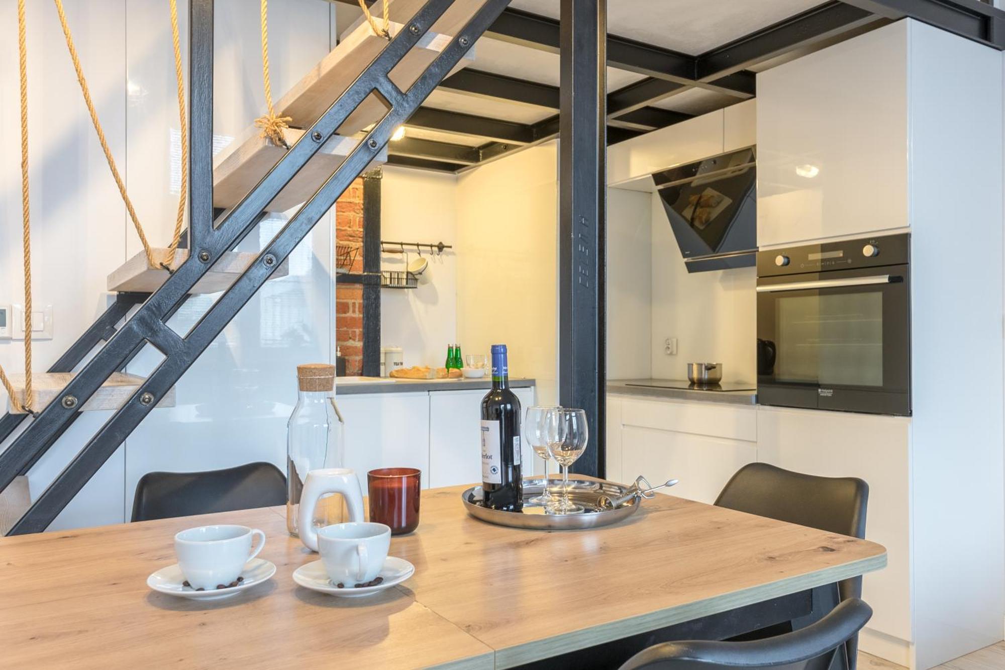 Apartament Z Antresola Nowa Papiernia Wroclaw Luaran gambar