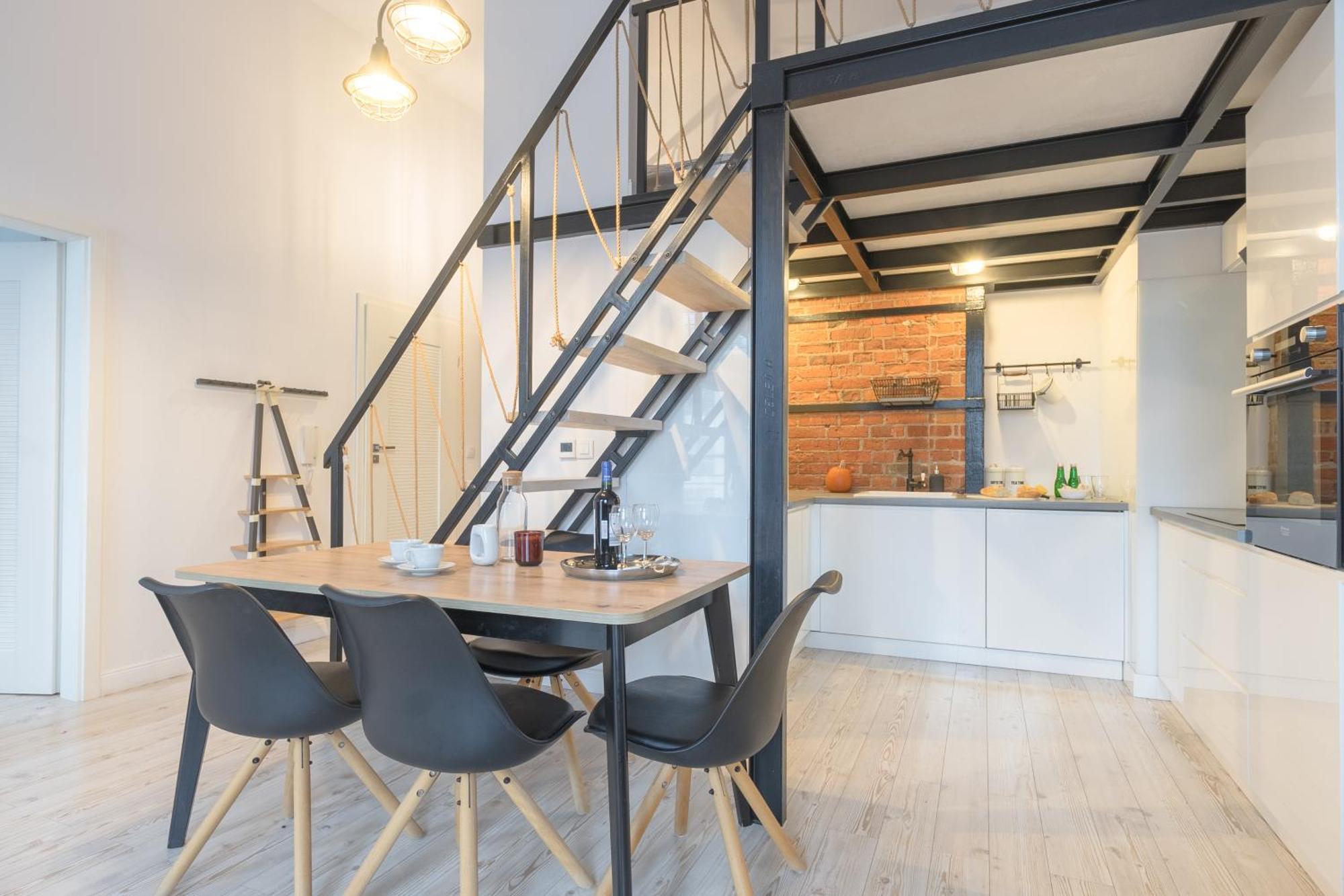 Apartament Z Antresola Nowa Papiernia Wroclaw Luaran gambar